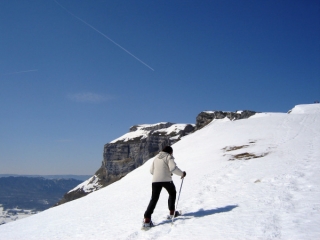  Excursiones con raquetas de nieve en Bauges